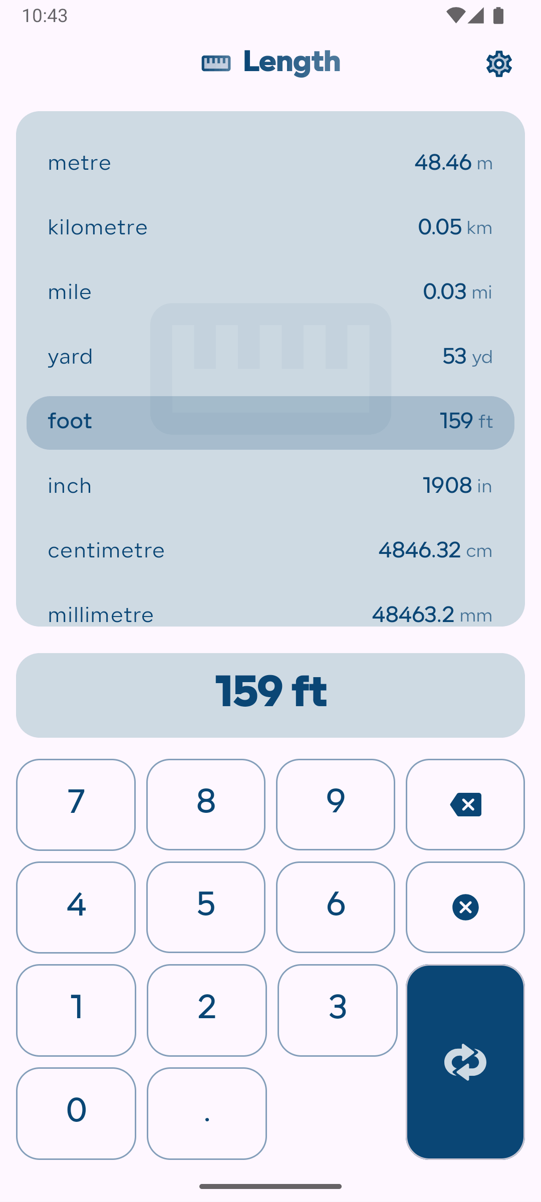 Unit Converter App Screenshot